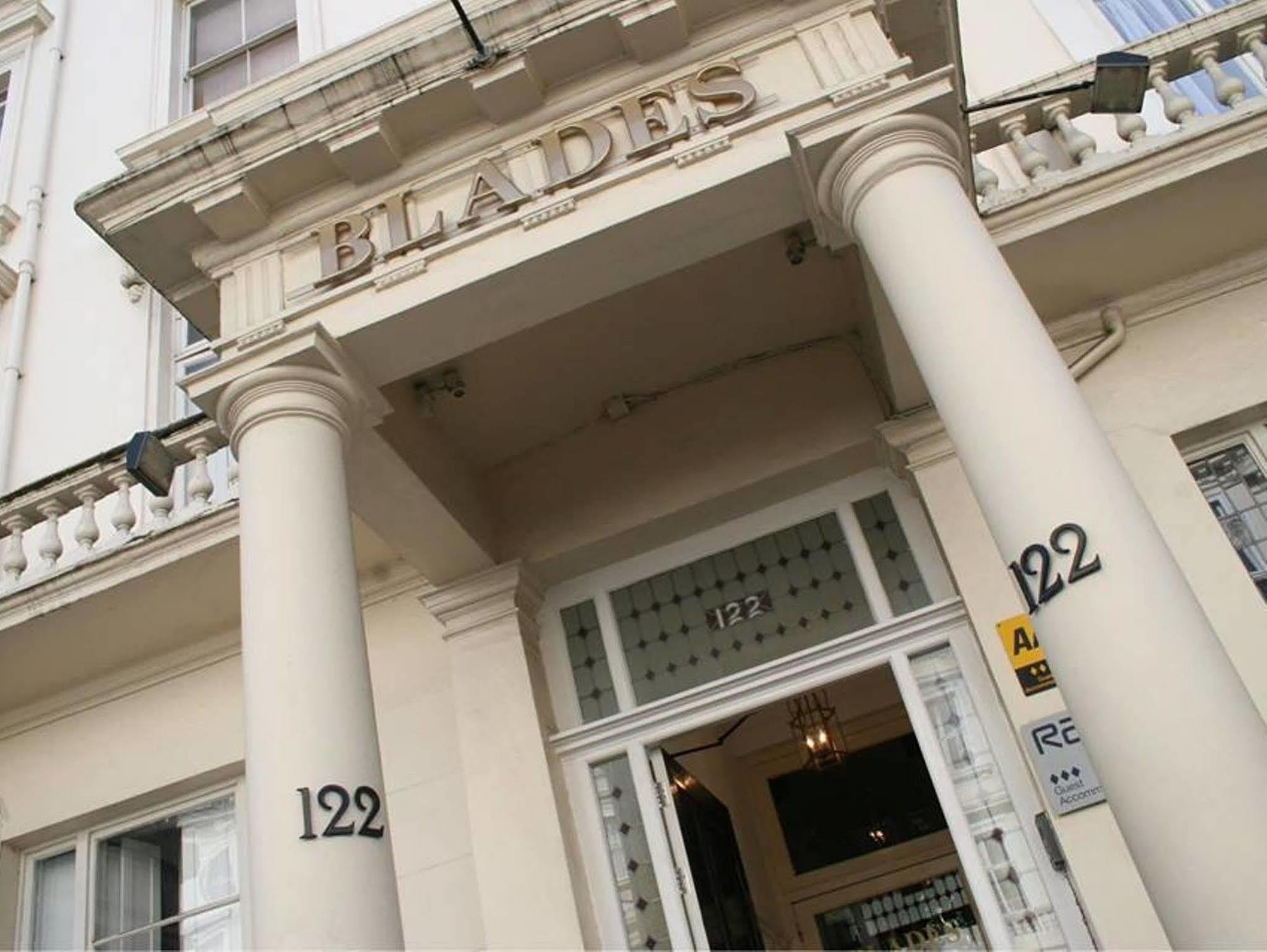 Blades Hotel Londra Exterior foto